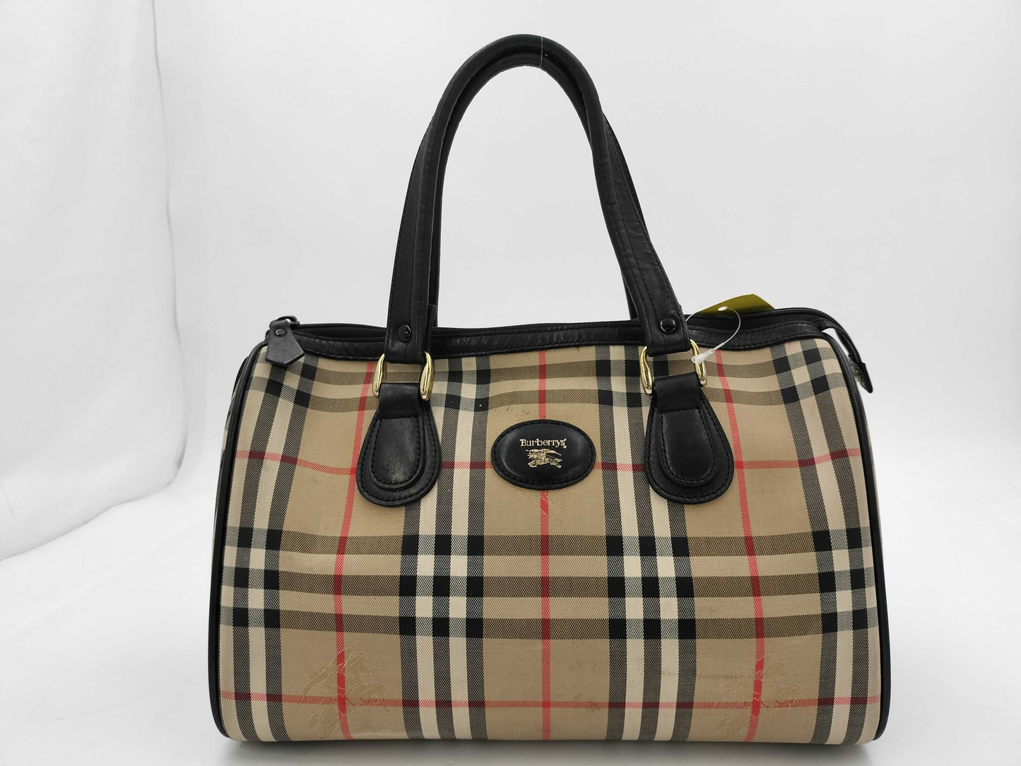 BURBERRY Check Handbag