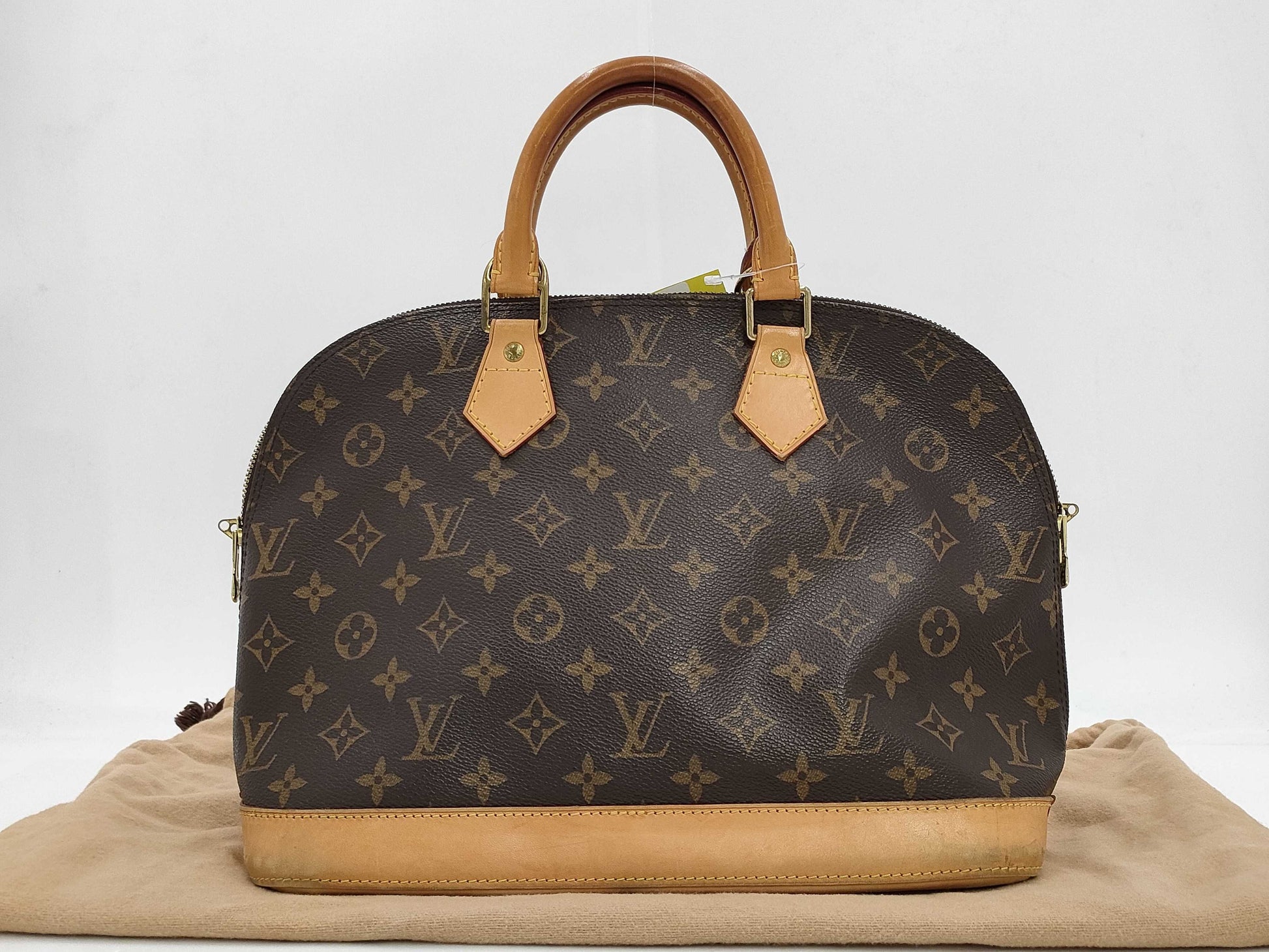 LOUIS VUITTON Monogram M40878 Alma MM Handbag