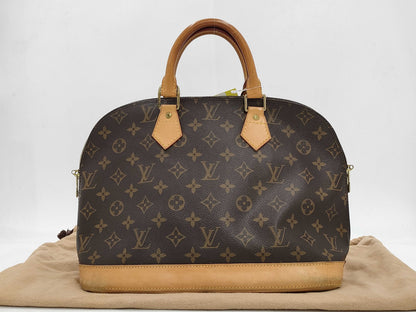 LOUIS VUITTON Monogram M40878 Alma MM Handbag