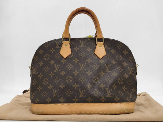 LOUIS VUITTON Monogram M40878 Alma MM Handbag
