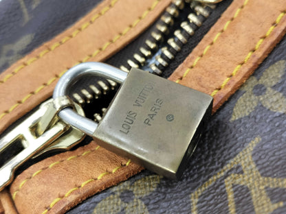 LOUIS VUITTON Monogram M41622 Sax Souple 55 Boston Bag