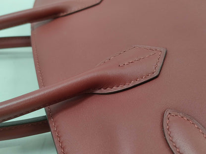 HERMES Birkin 30 Swift Leather Handbag with B Stamp