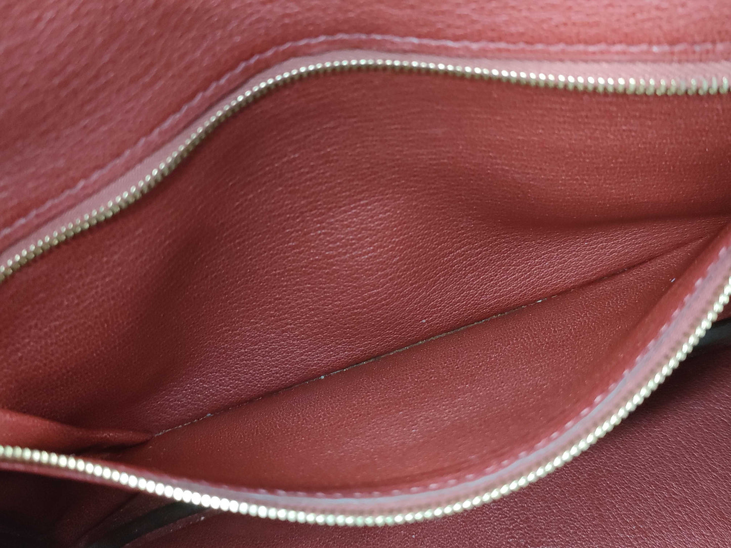 HERMES Birkin 30 Swift Leather Handbag with B Stamp
