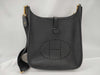 HERMES Evelyn III PM B Stamp Taurillon Black Shoulder Bag