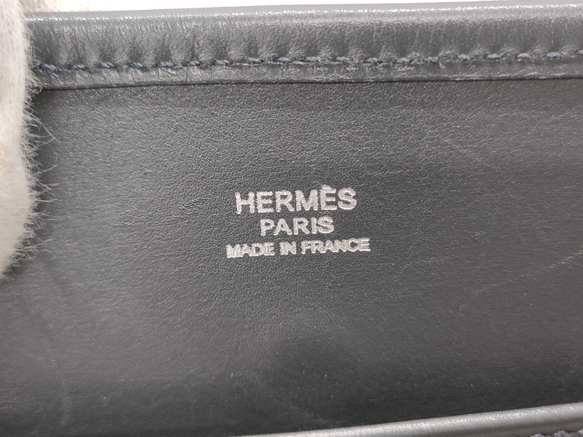 HERMES □K Evelyn Evelyn 1 Toile H Shoulder Bag
