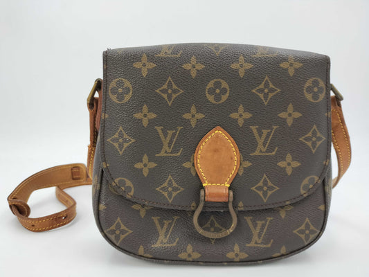 LOUIS VUITTON Monogram M51242 Saint-Cloud Shoulder Bag