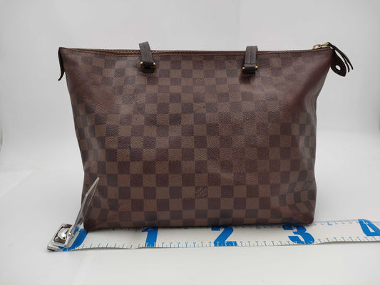 LOUIS VUITTON FL2168 Damier Iena PM Tote Bag, Surface Burned