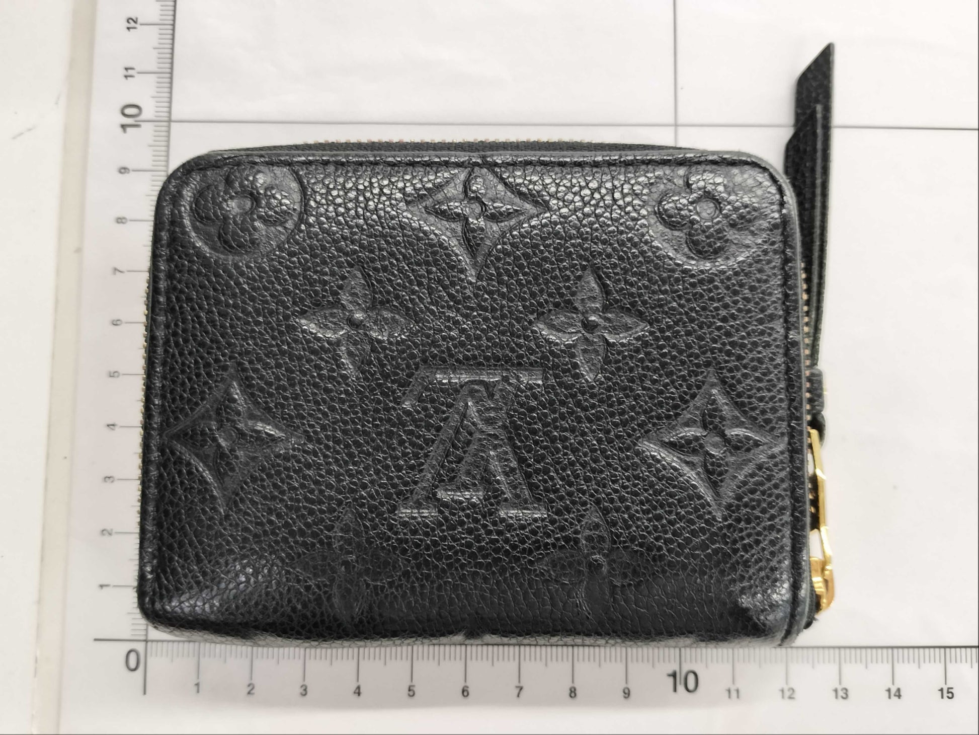 LOUIS VUITTON Monogram Empreinte Zippy Coin Purse Wallet
