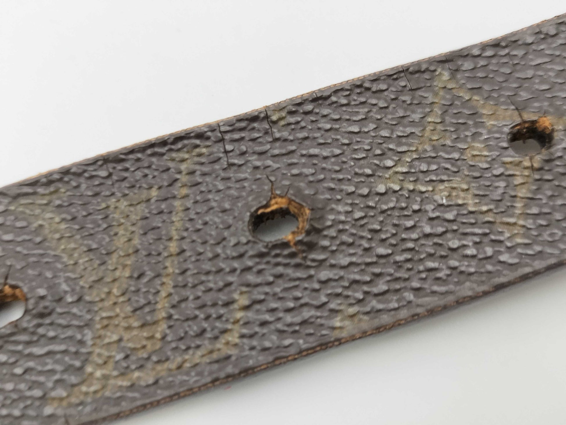 LOUIS VUITTON Monogram Centurion Carre LB0093 Belt