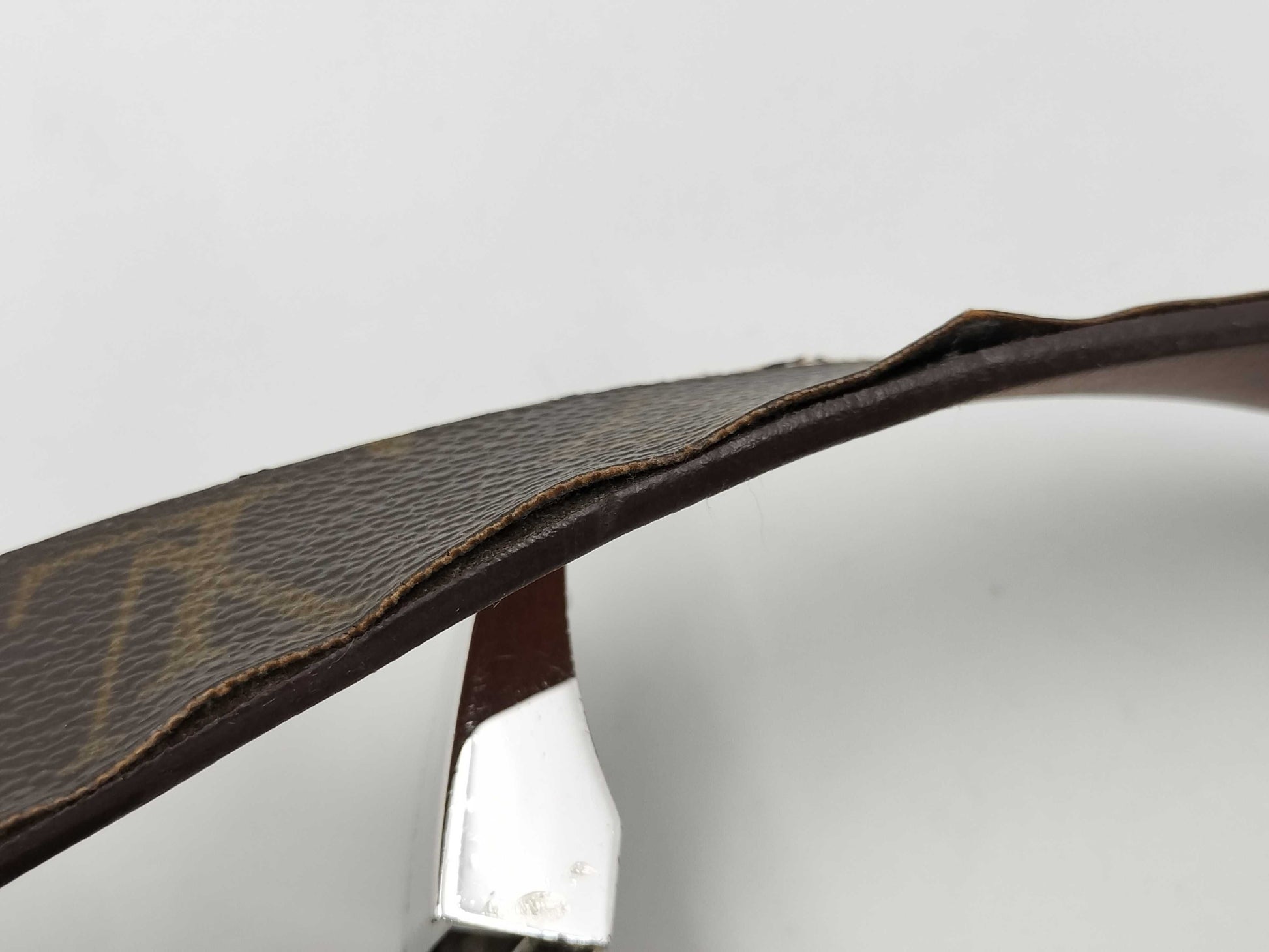 LOUIS VUITTON Monogram Centurion Carre LB0093 Belt