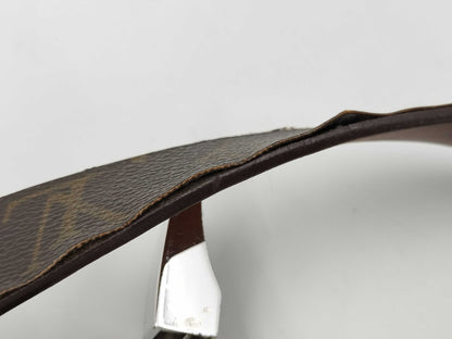 LOUIS VUITTON Monogram Centurion Carre LB0093 Belt