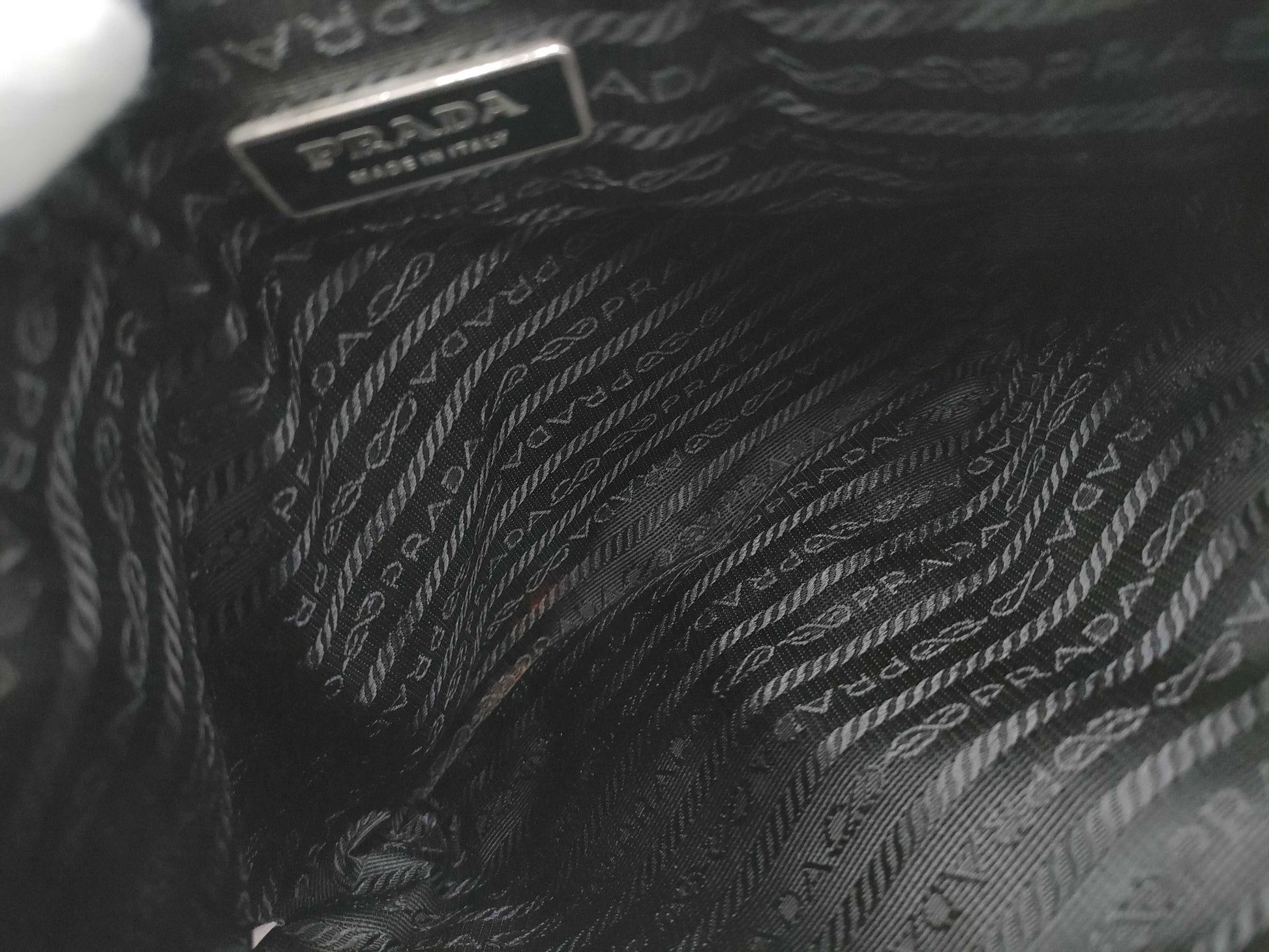 PRADA Nylon Prada Waist Pouch Waist Bag