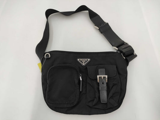 PRADA Nylon Prada Waist Pouch Waist Bag