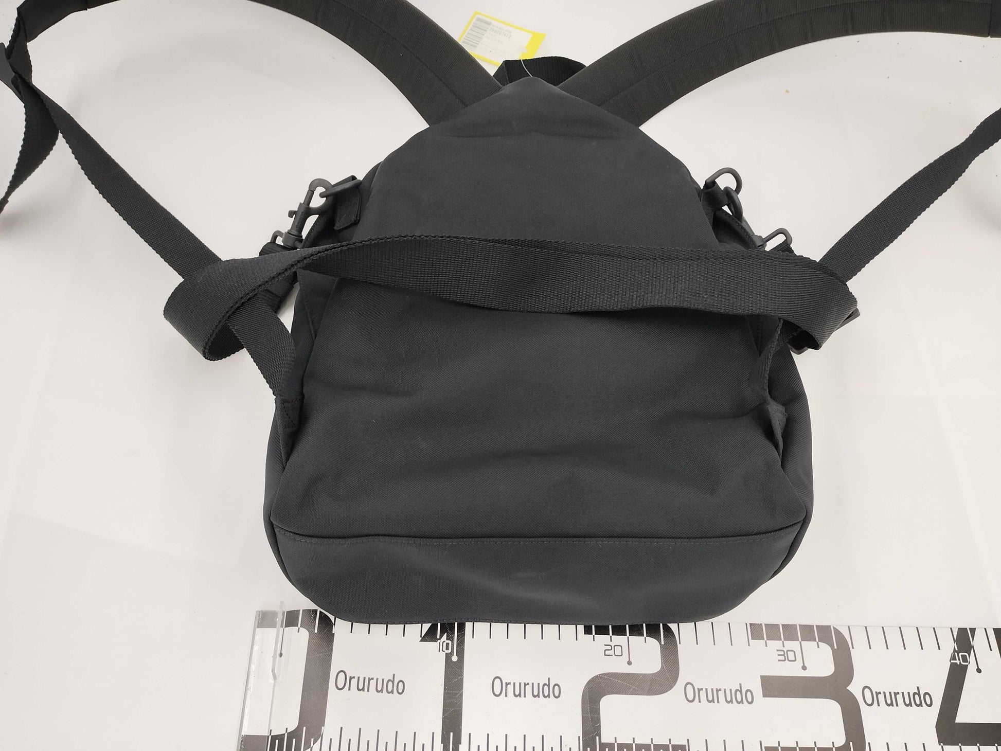 BALENCIAGA Nylon Backpack, Black