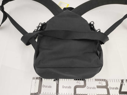 BALENCIAGA Nylon Backpack, Black