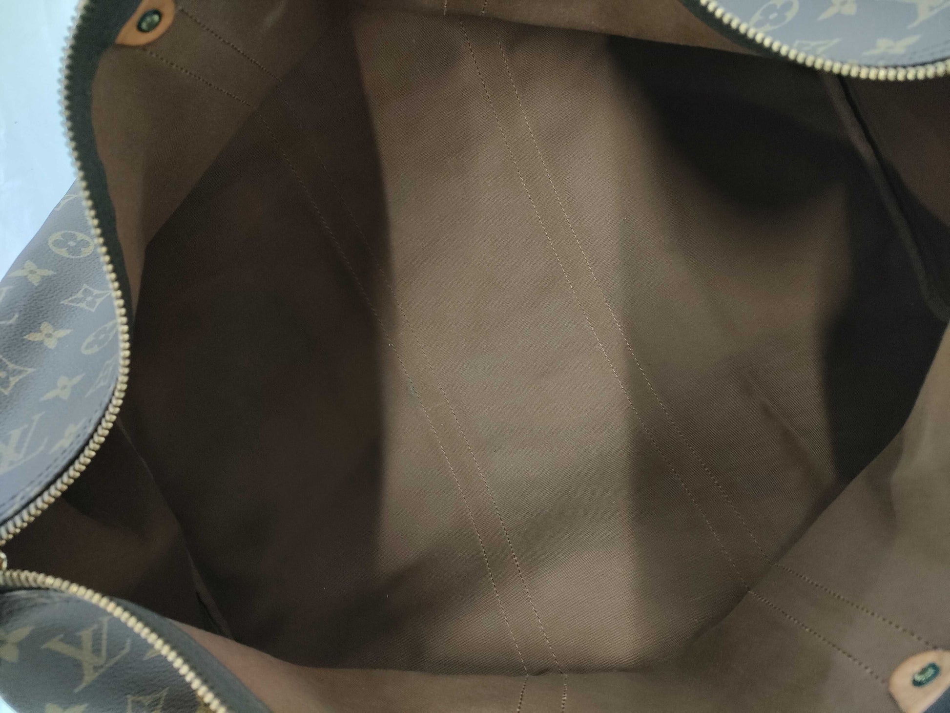 LOUIS VUITTON Monogram M41424 Keepall 55 Boston Bag