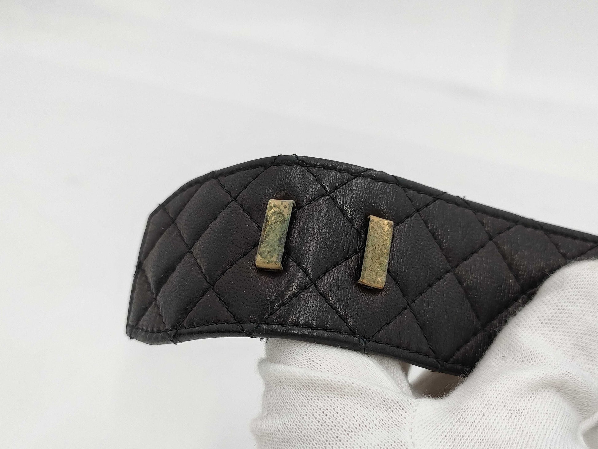 CHANEL Matelasse Belt Junk Belt