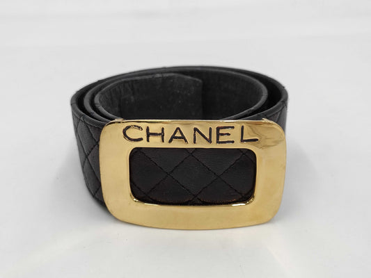 CHANEL Matelasse Belt Junk Belt