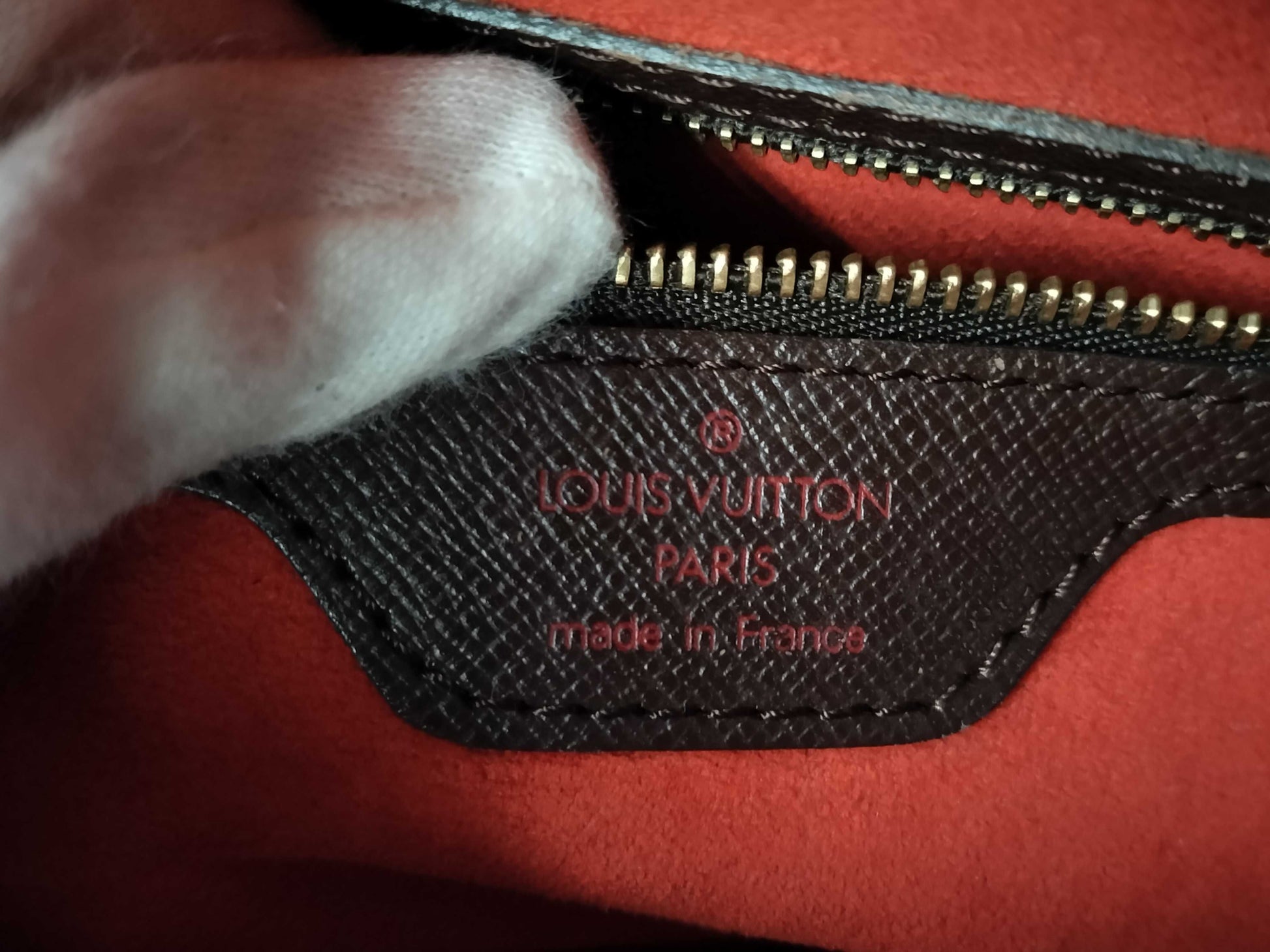 LOUIS VUITTON Damier Triana handbag