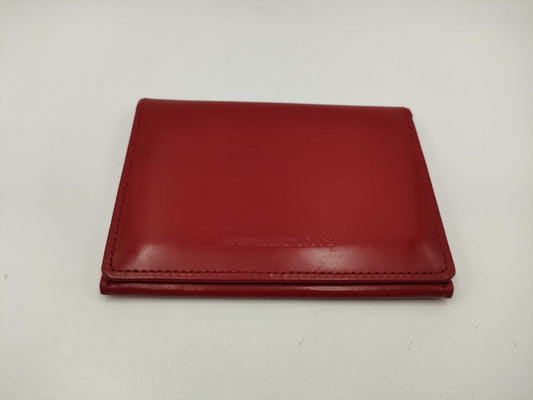 BURBERRY Leather Pass Case Card Case, Pass Case, Business Card Case