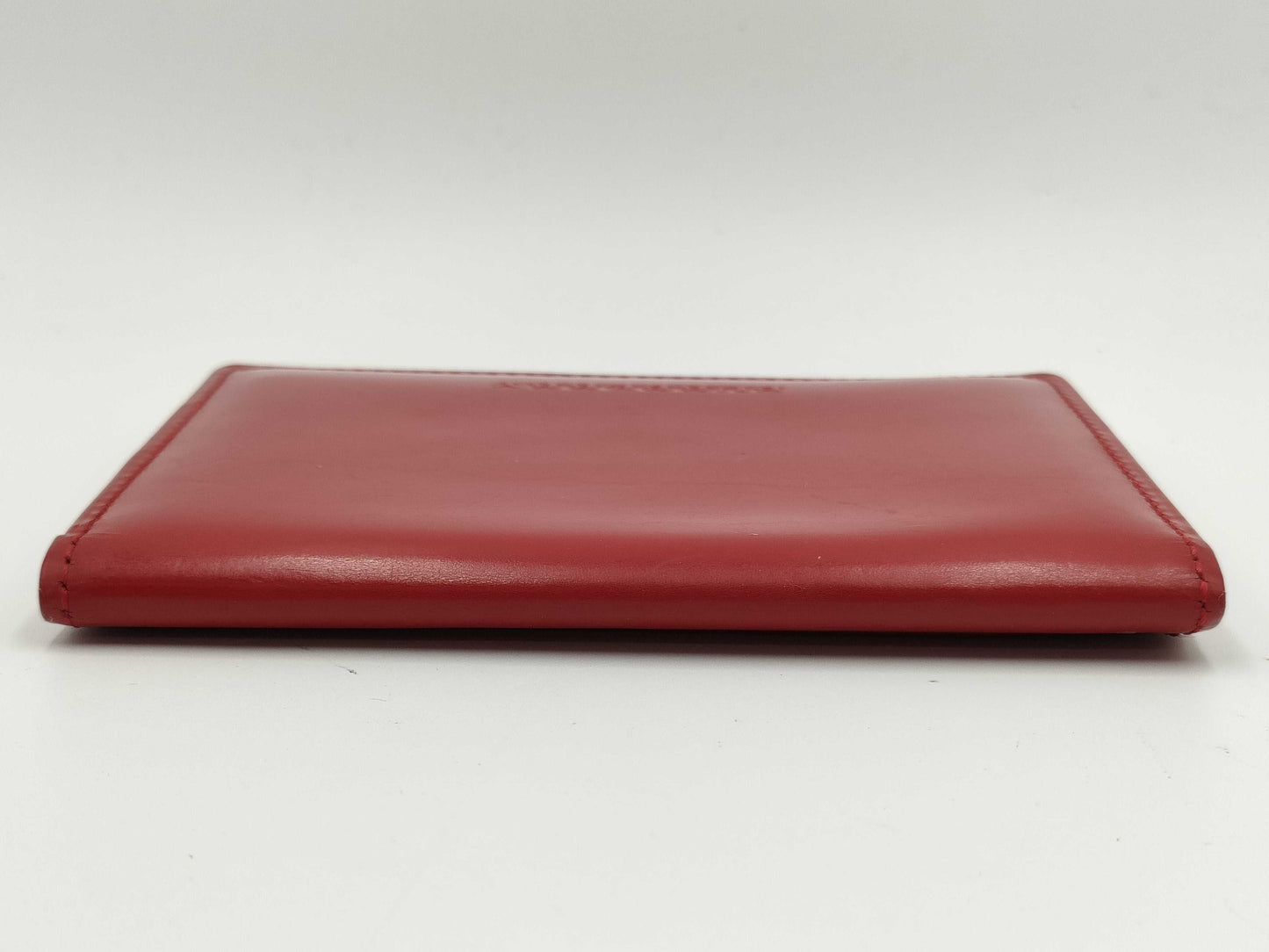 BURBERRY Leather Pass Case Card Case, Pass Case, Business Card Case
