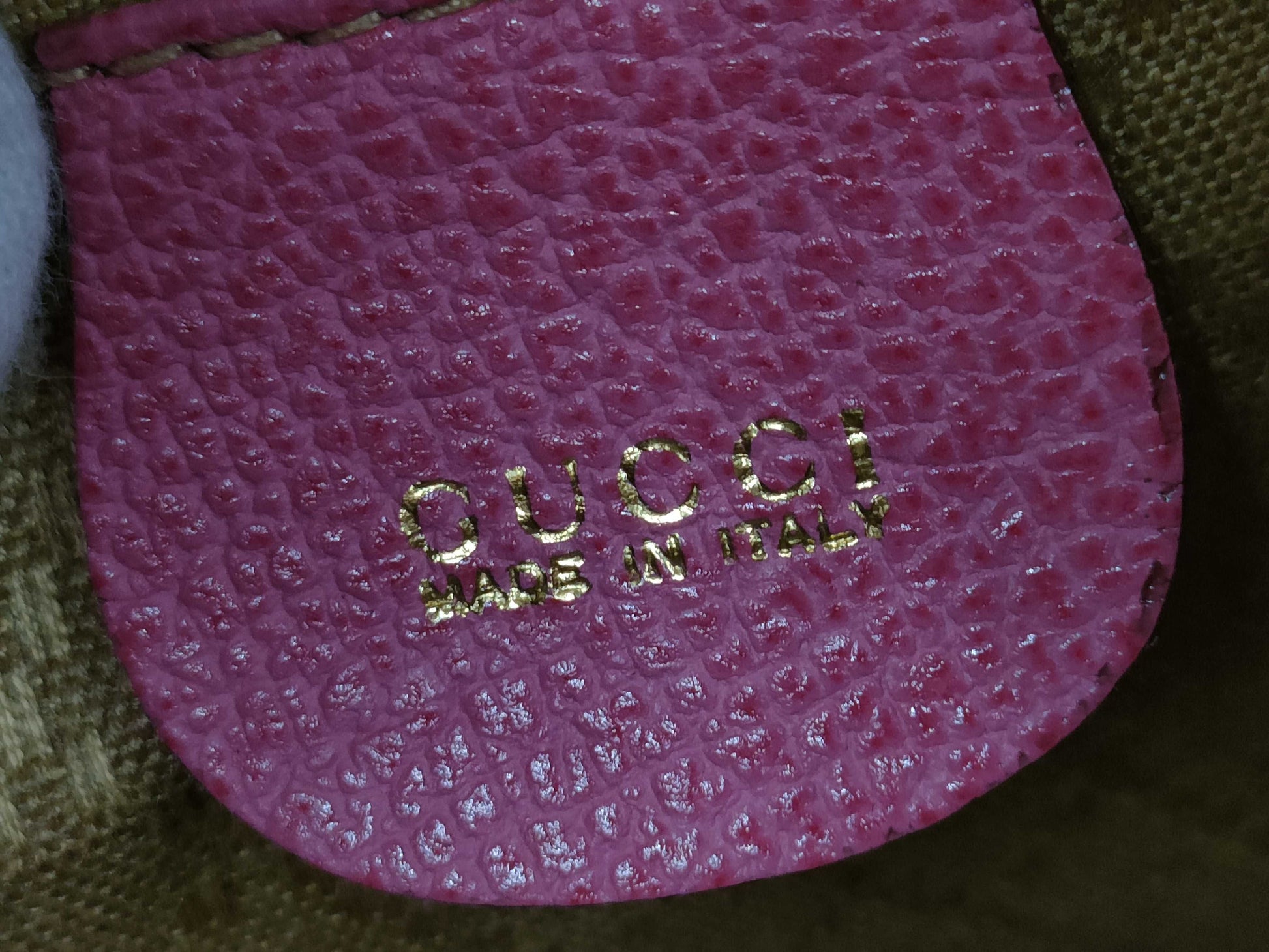 GUCCI Bamboo 003 58 0016 Suede Backpack