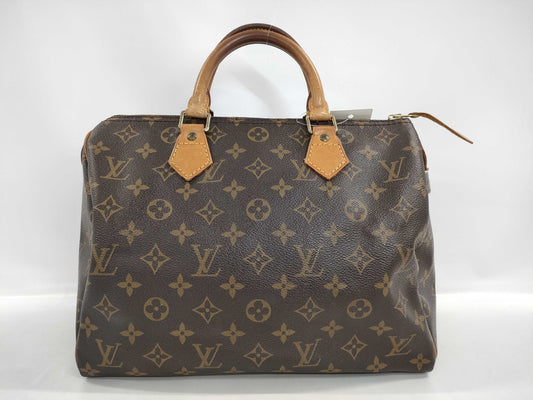 LOUIS VUITTON Monogram M41108 Speedy 30 Handbag