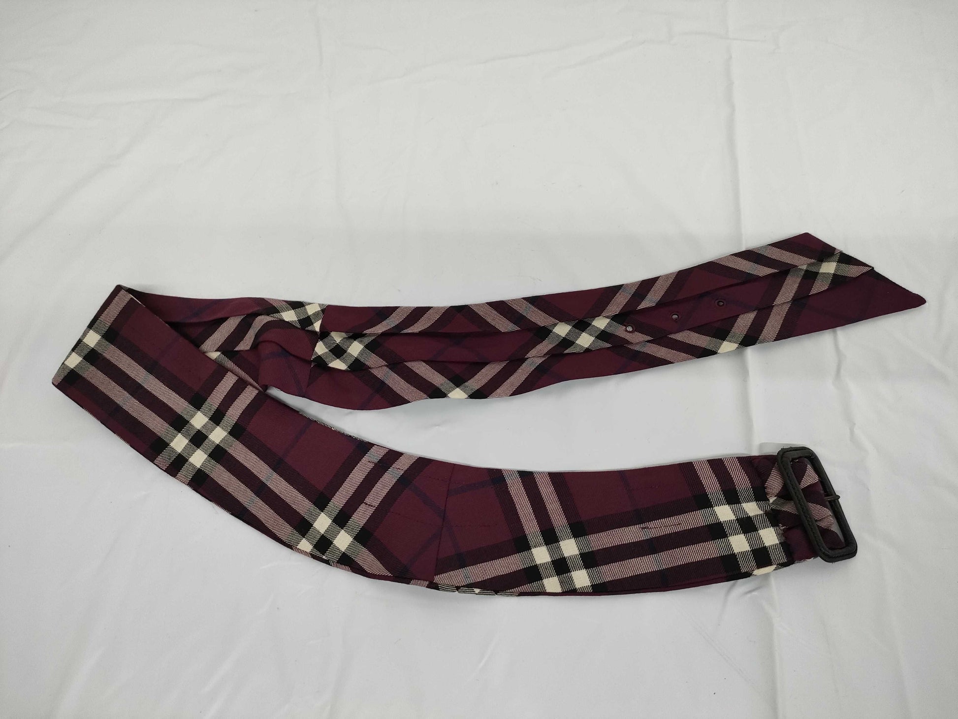 BURBERRY Nova Check Purple Skirt