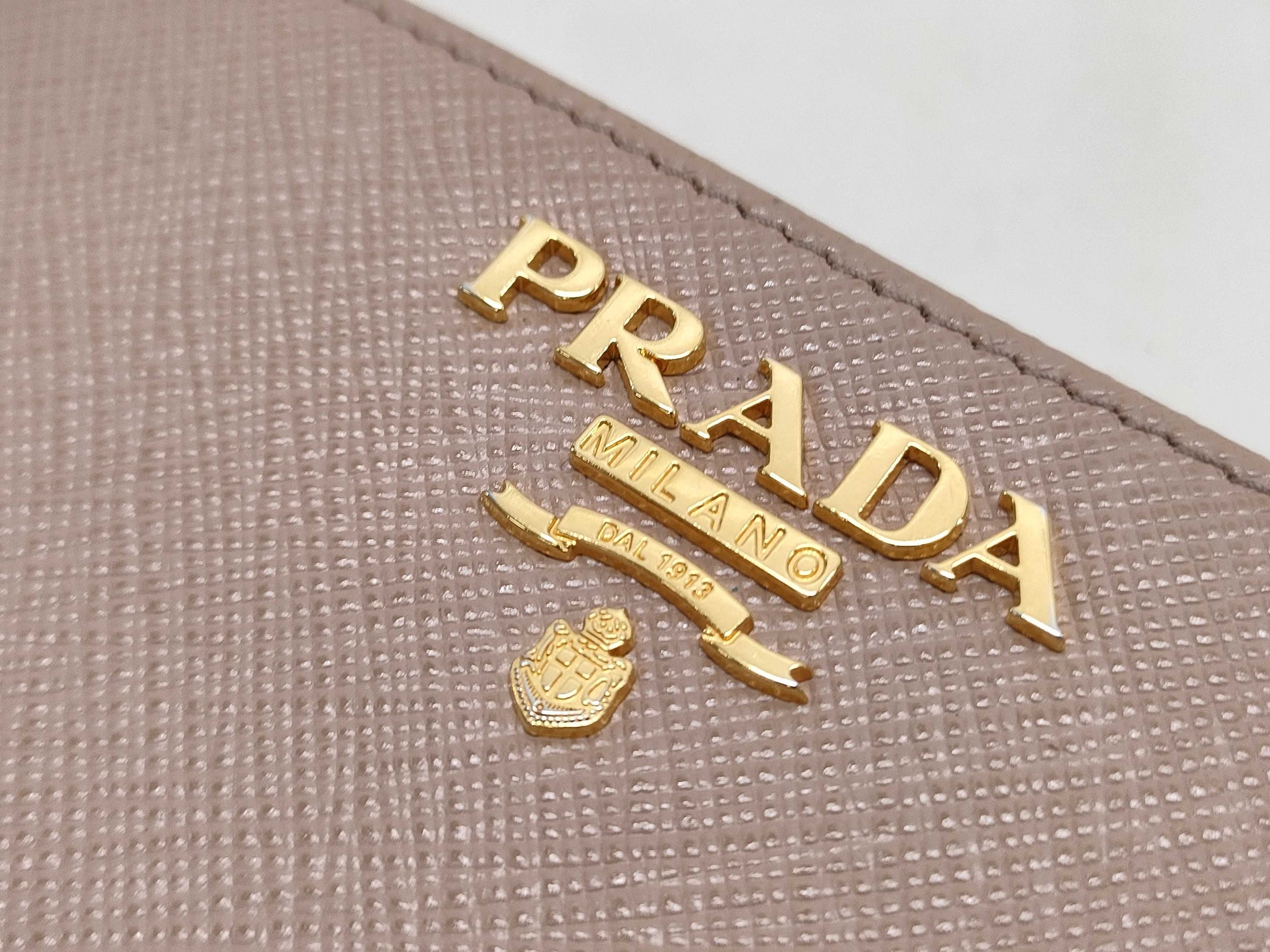 PRADA Saffiano Pink Wallet