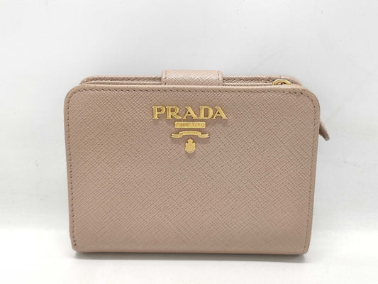 PRADA Saffiano Pink Wallet