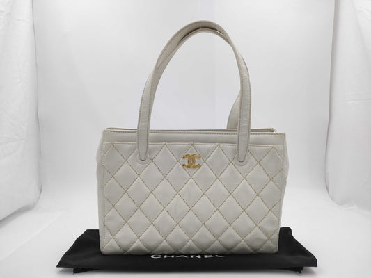 CHANEL Wild Stitch Tote Bag