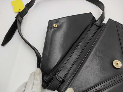 Yves Saint Laurent Vintage 2-Way Y-Stitch Leather Shoulder Bag