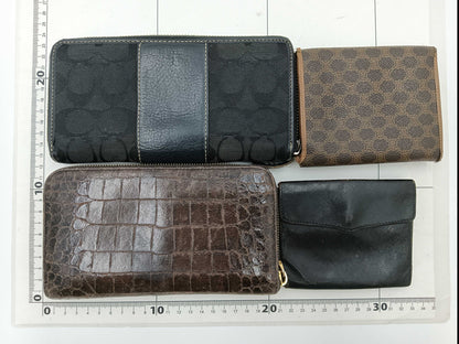 COACH Celine wallet set of 4
