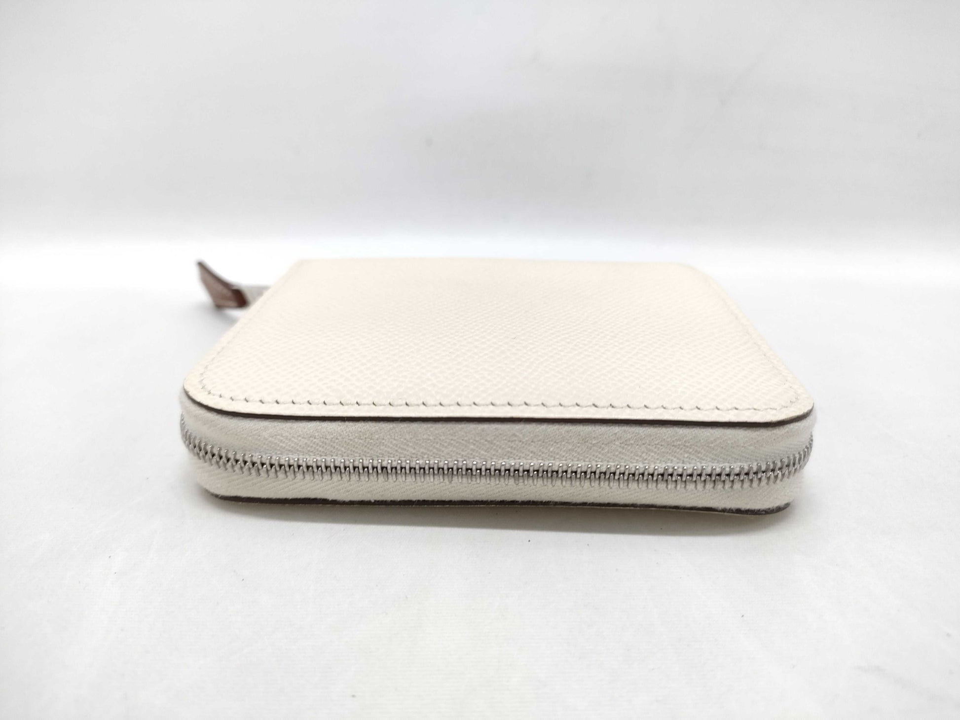 HERMES U Azap Compact Silkin Wallet