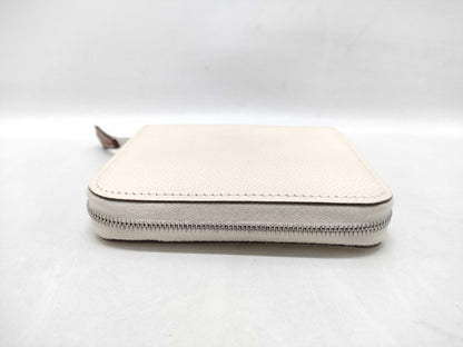 HERMES U Azap Compact Silkin Wallet
