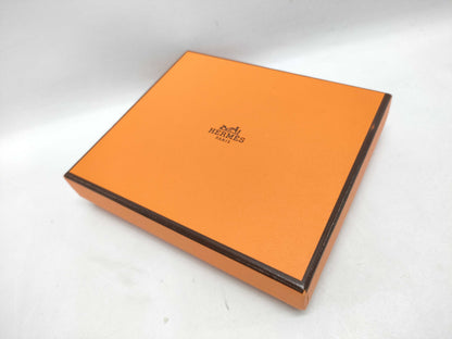 HERMES U Azap Compact Silkin Wallet