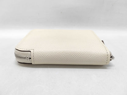HERMES U Azap Compact Silkin Wallet