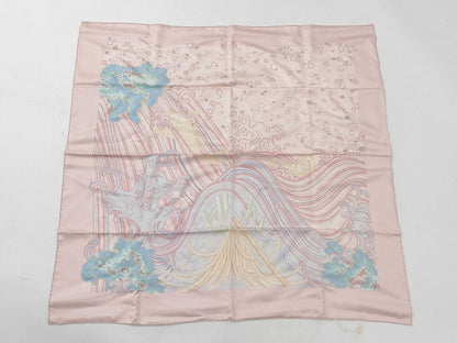 HERMES Carre A CONTRE-COURANT Scarf with tag