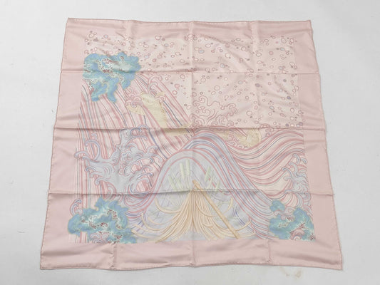HERMES Carre A CONTRE-COURANT Scarf with tag