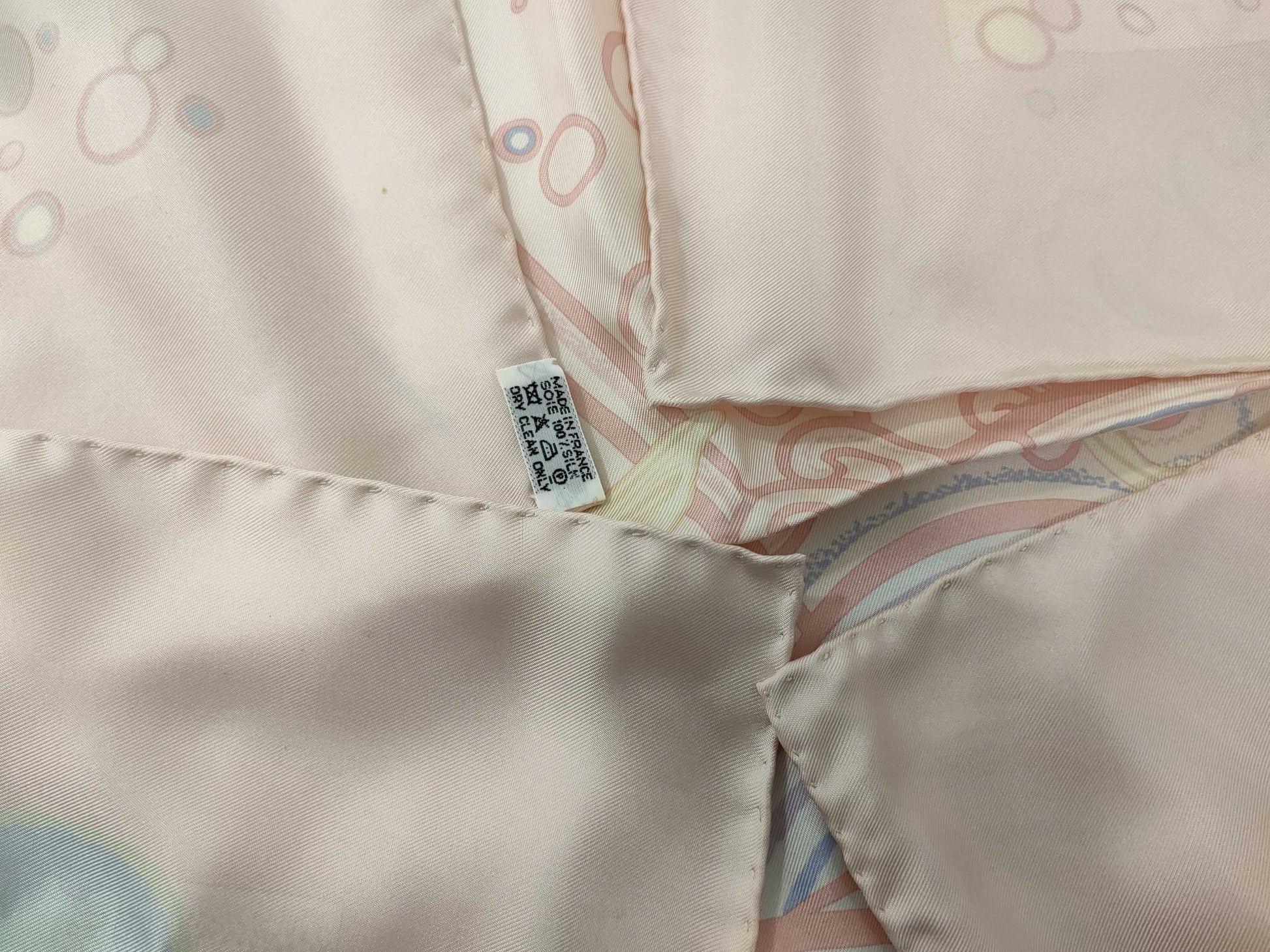 HERMES Carre A CONTRE-COURANT Scarf with tag