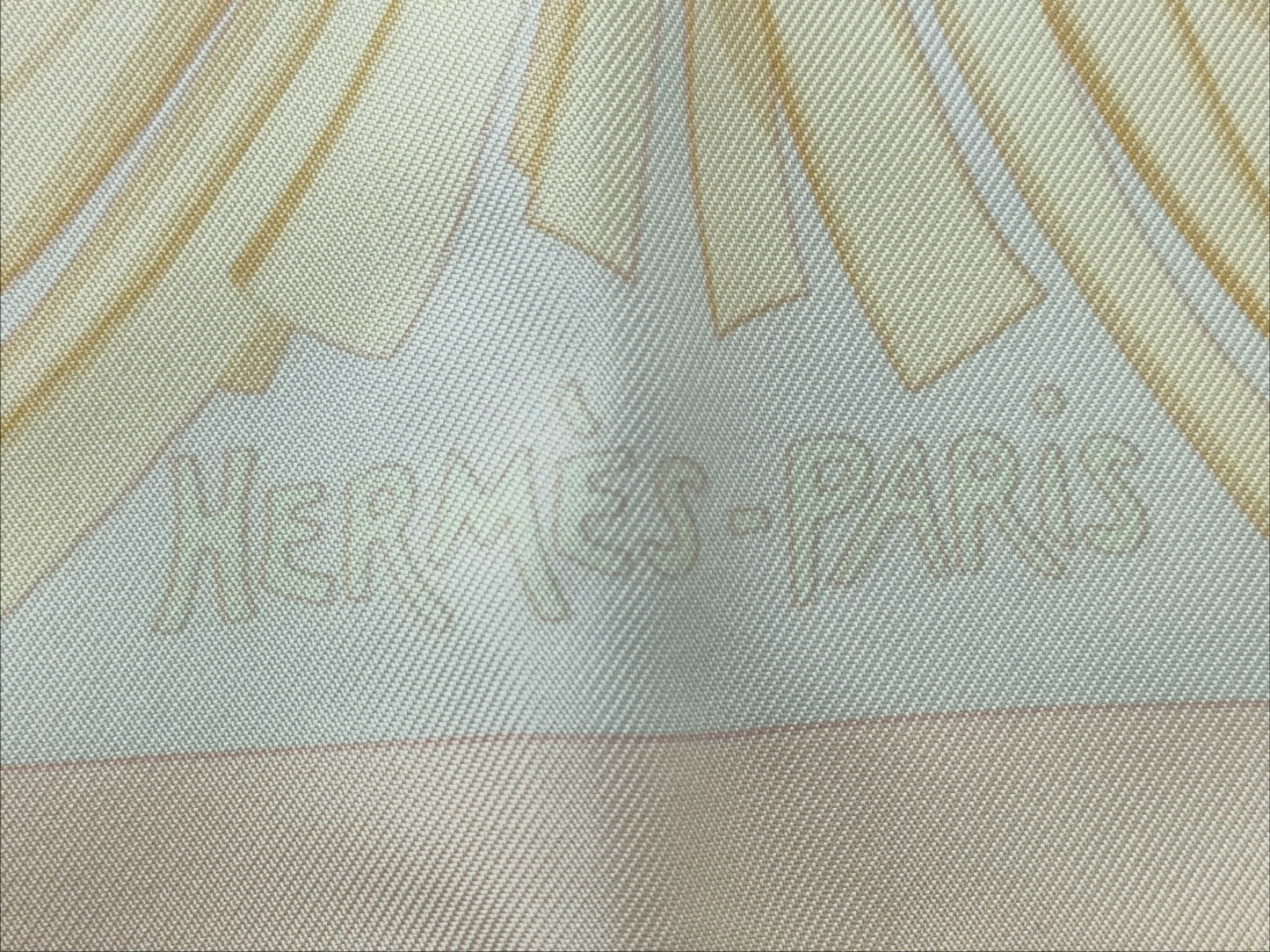 HERMES Carre A CONTRE-COURANT Scarf with tag