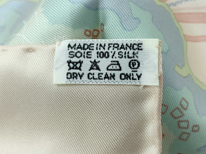 HERMES Carre A CONTRE-COURANT Scarf with tag
