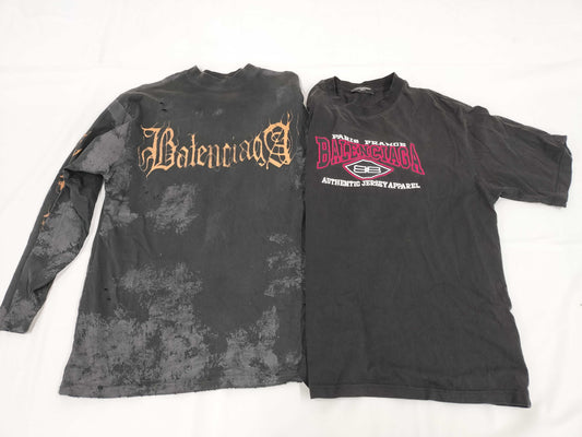 BALENCIAGA brand shirts, 2-piece T-shirt