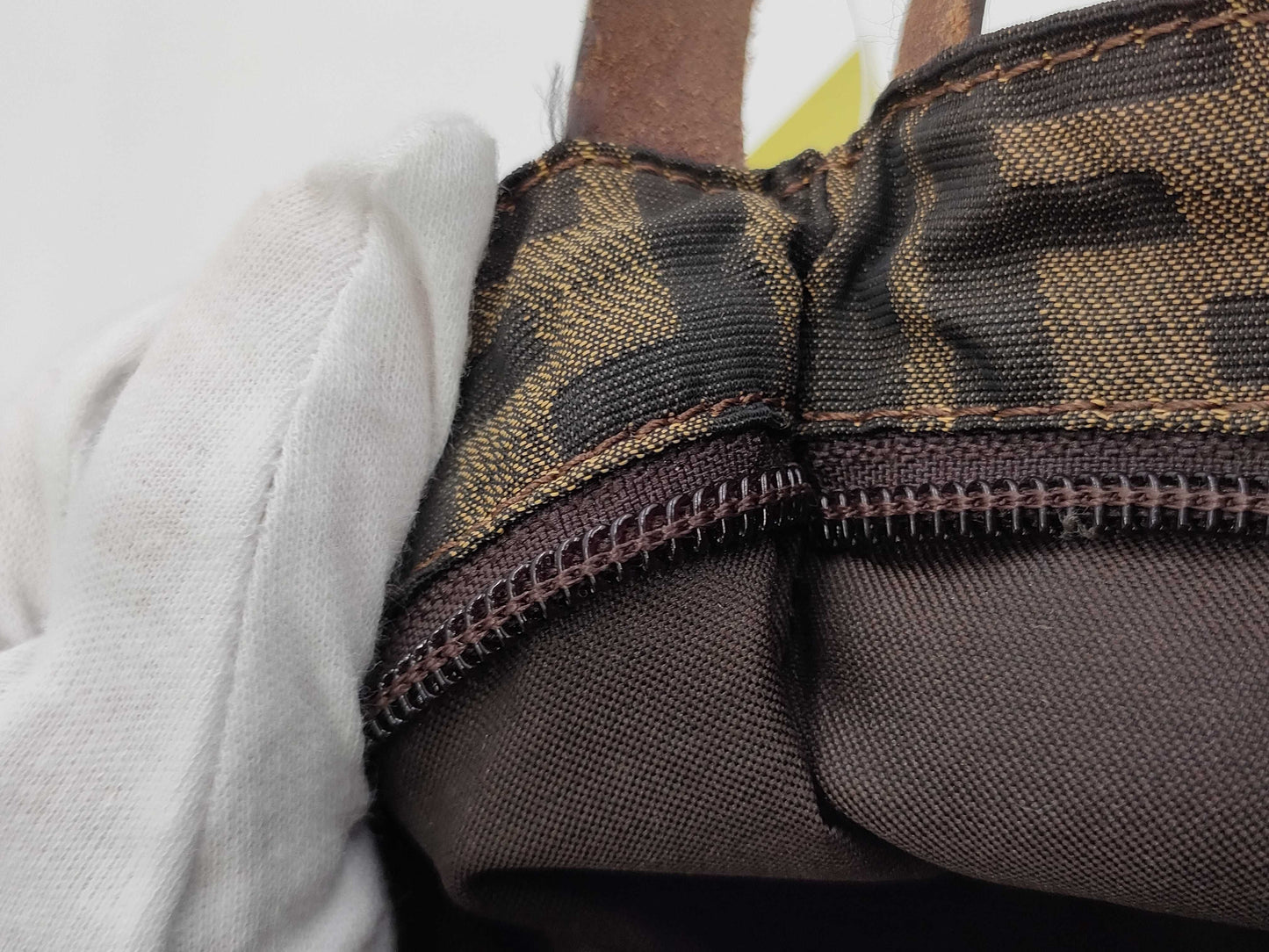 FENDI Zucca pattern mini bag pouch pouch