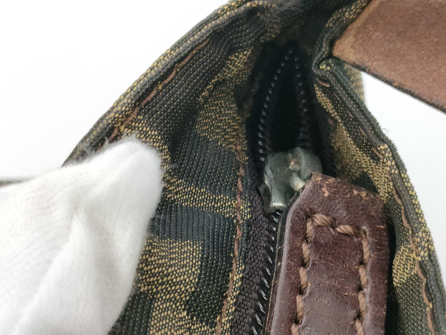 FENDI Zucca pattern mini bag pouch pouch