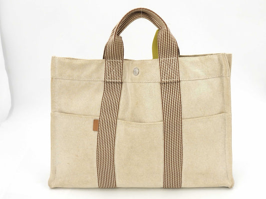 HERMES New Four Toe MM/Stained Handbag