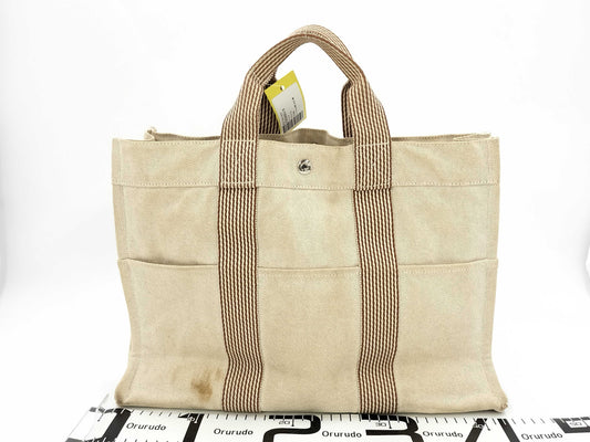 HERMES New Four Toe MM/Stained Handbag