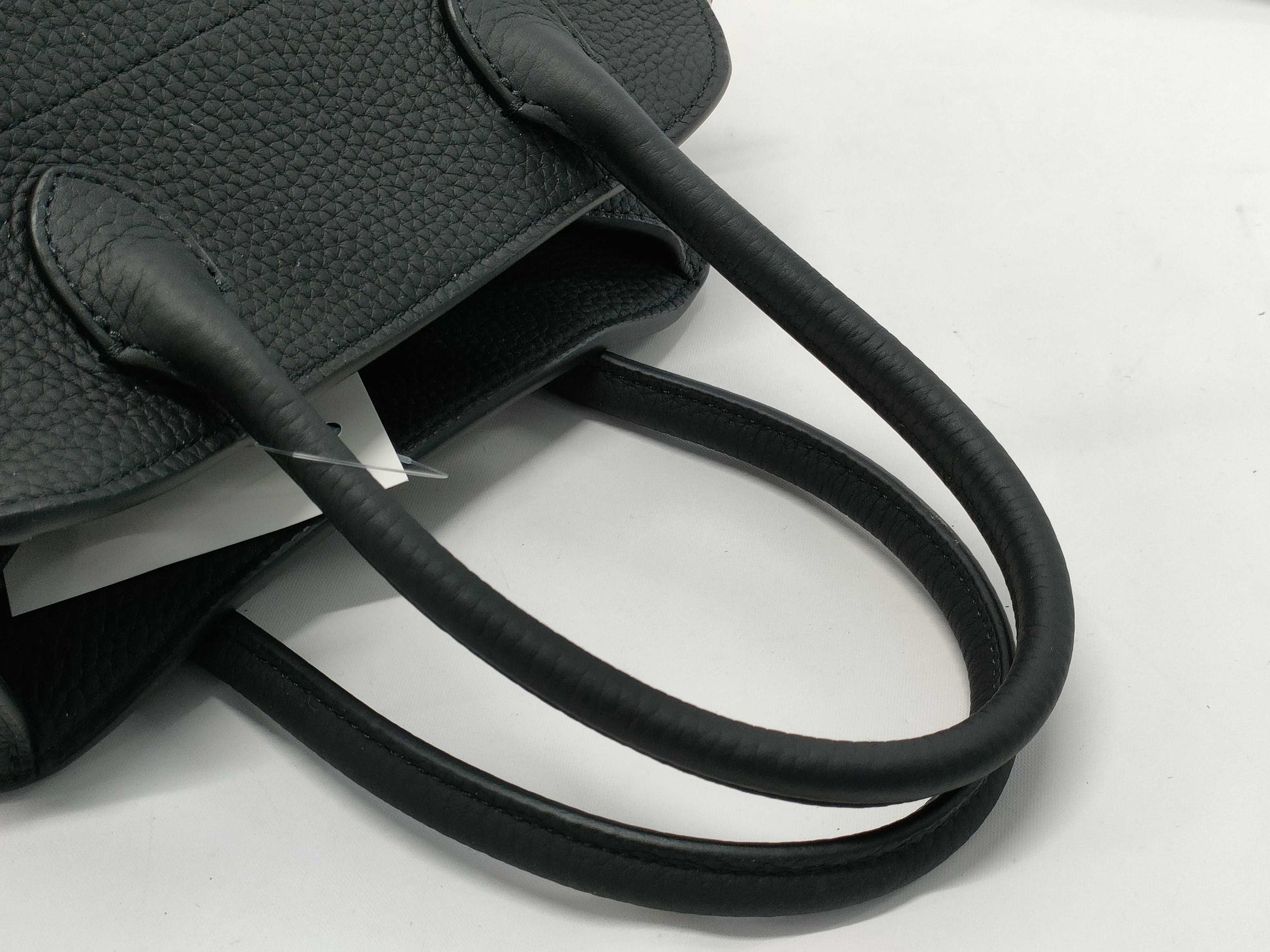 The Row Soft Margaux 10 Black Handbag