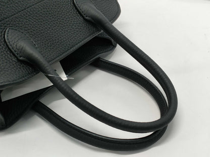 The Row Soft Margaux 10 Black Handbag