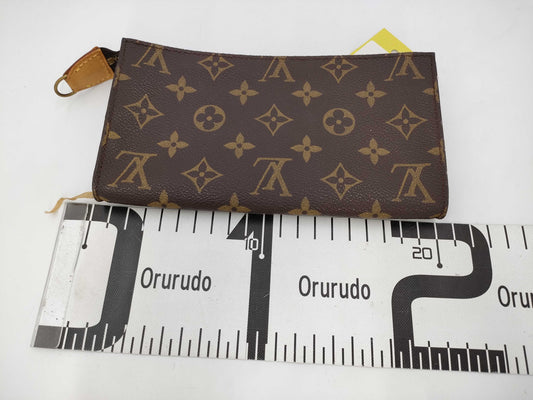 LOUIS VUITTON SP0998 Monogram LV Bucket Pouch / Moderately Damaged Pouch